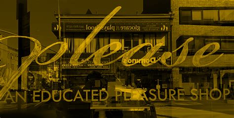 please an educated pleasure shop|SID AZMI .